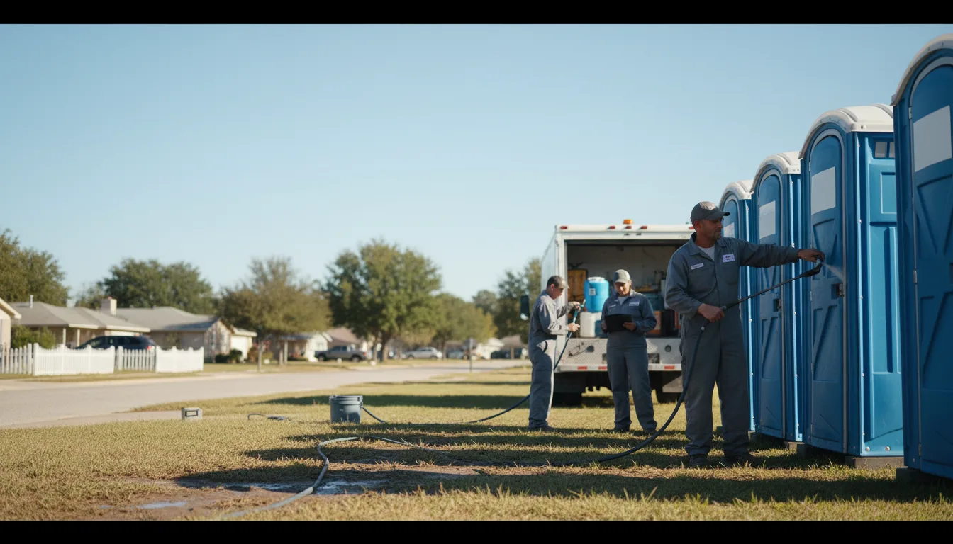 Long-Term Portable Toilet Rental in Deer Creek, OK near me